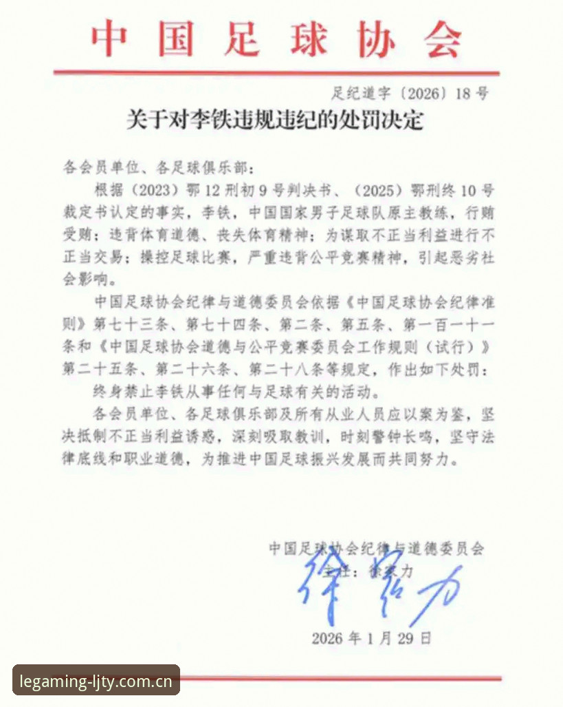 乐竞体育赛事项目2026最新版本 足协第三批禁足名单全面解析:足球产业治理升级中的深层信号
